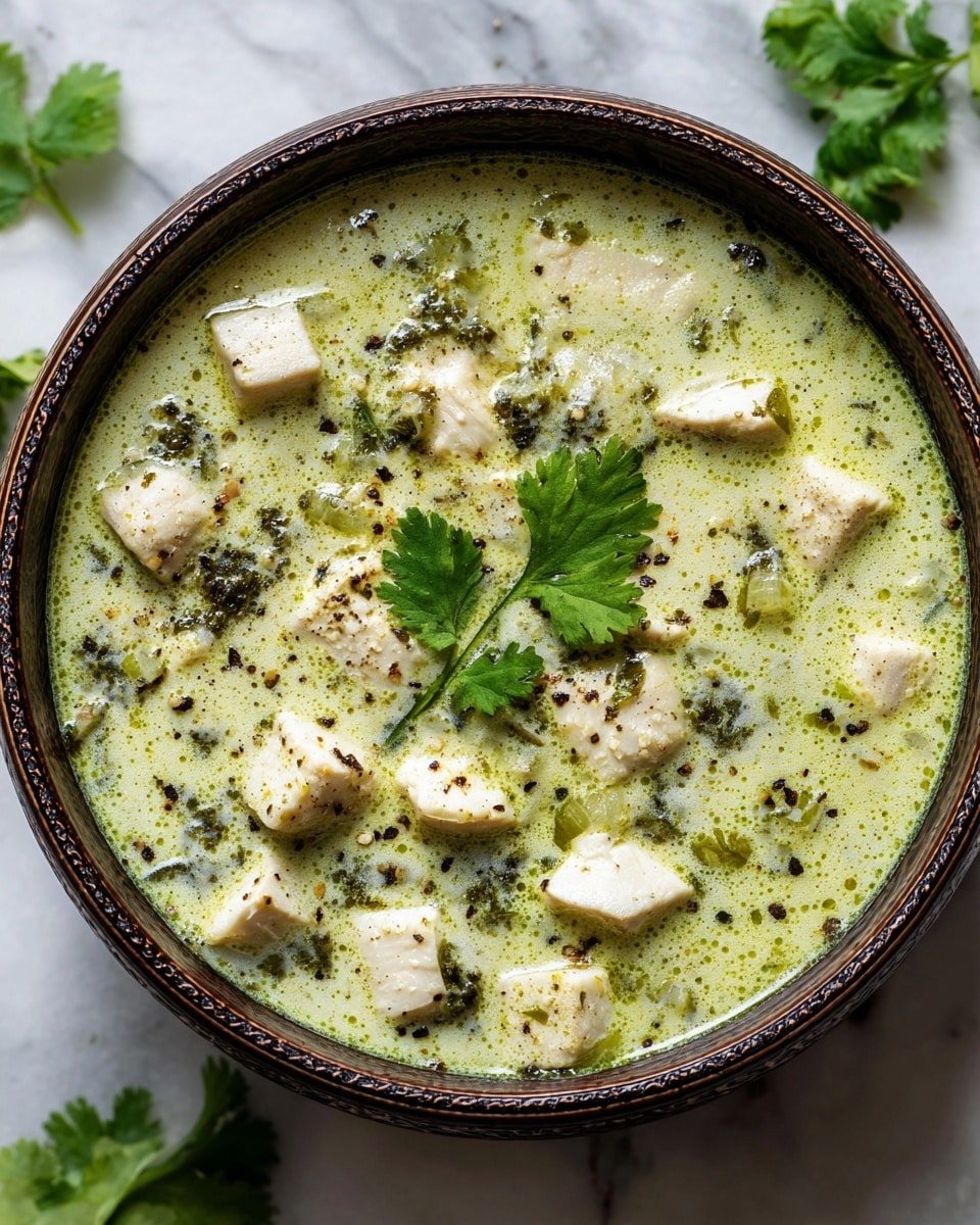 Mouthwatering Roasted Poblano Soup Recipe - Recipe Image — Mouthwatering Roasted Poblano Soup, roasted poblano soup recipe, smoky poblano soup, easy poblano soup, Southwestern roasted pepper soup