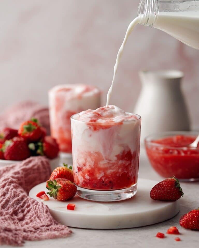 Korean Strawberry Milk Recipe