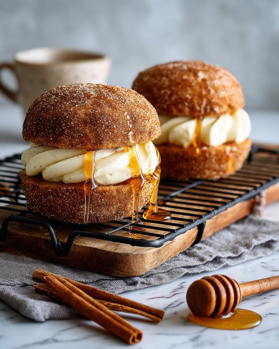 Apple Cider Whoopie Pie Cookies with Caramel Recipe - Recipe Image — Apple Cider Whoopie Pie Cookies with Caramel, apple cider dessert, fall cookie recipe, caramel-filled cookies, cozy autumn treats