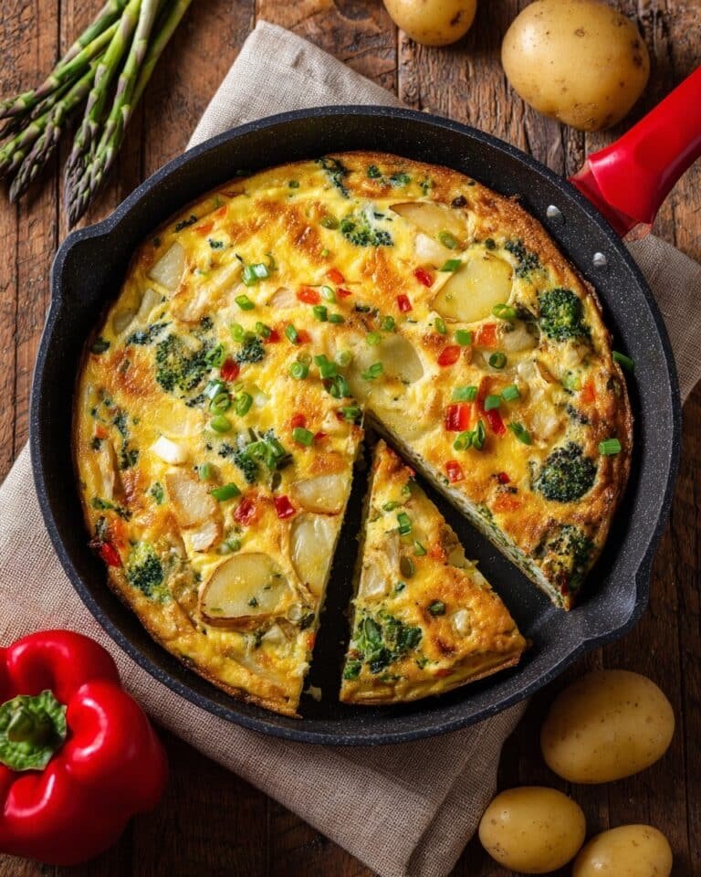 Savory Winter Vegetable Frittata Recipe