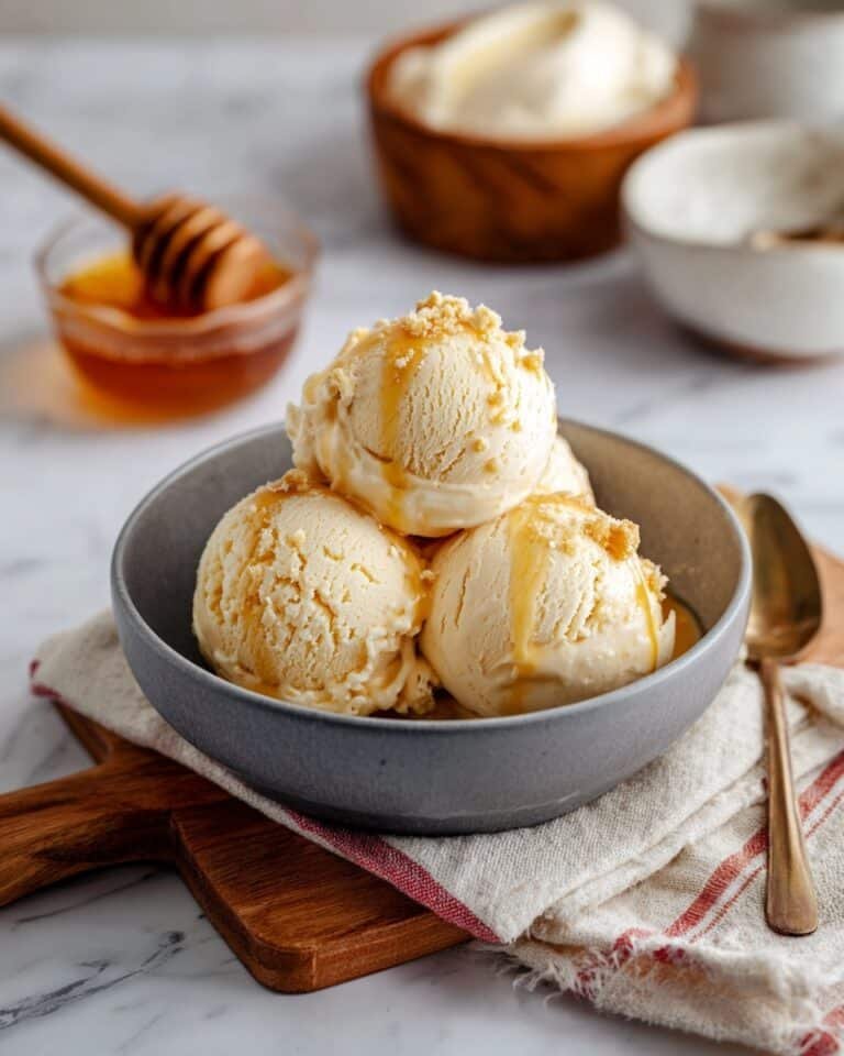 Homemade Honey Ice Cream Recipe