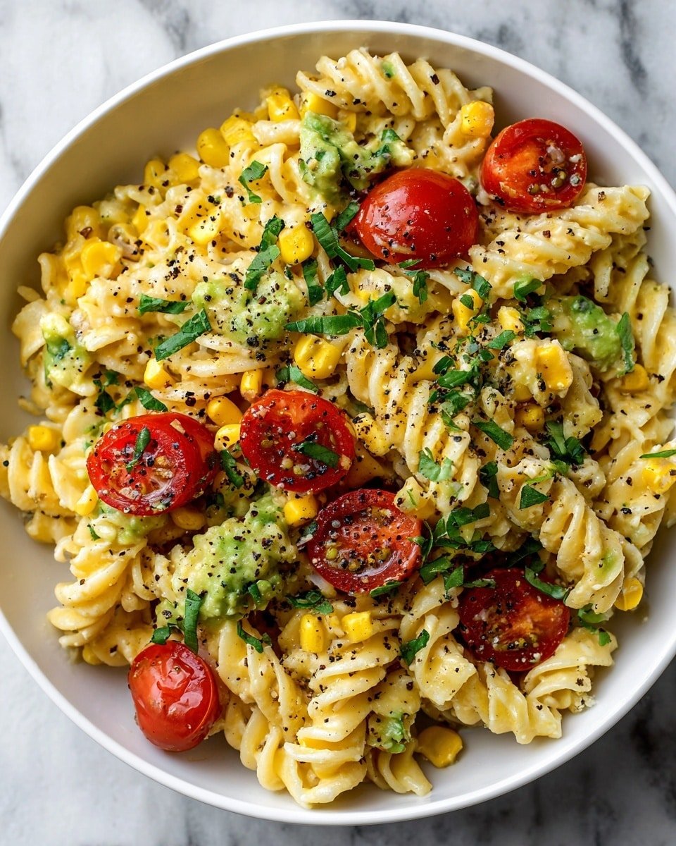 Mexican Street Corn Pasta Salad Recipe - Recipe Image — Mexican Street Corn Pasta Salad, Mexican Street Corn Pasta Salad ingredients, Mexican street corn pasta salad variation, easy Mexican pasta salad, flavorful corn pasta salad