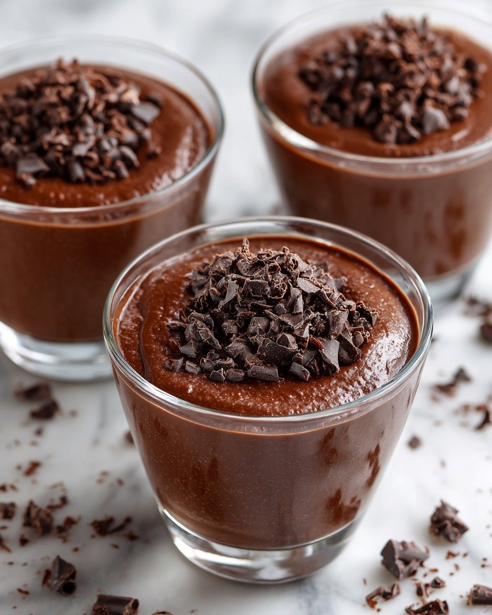 Chocolate Pots de Creme Recipe - Recipe Image — Chocolate Pots de Creme, rich chocolate custard, easy chocolate dessert, how to make chocolate pots de creme, decadent chocolate pudding