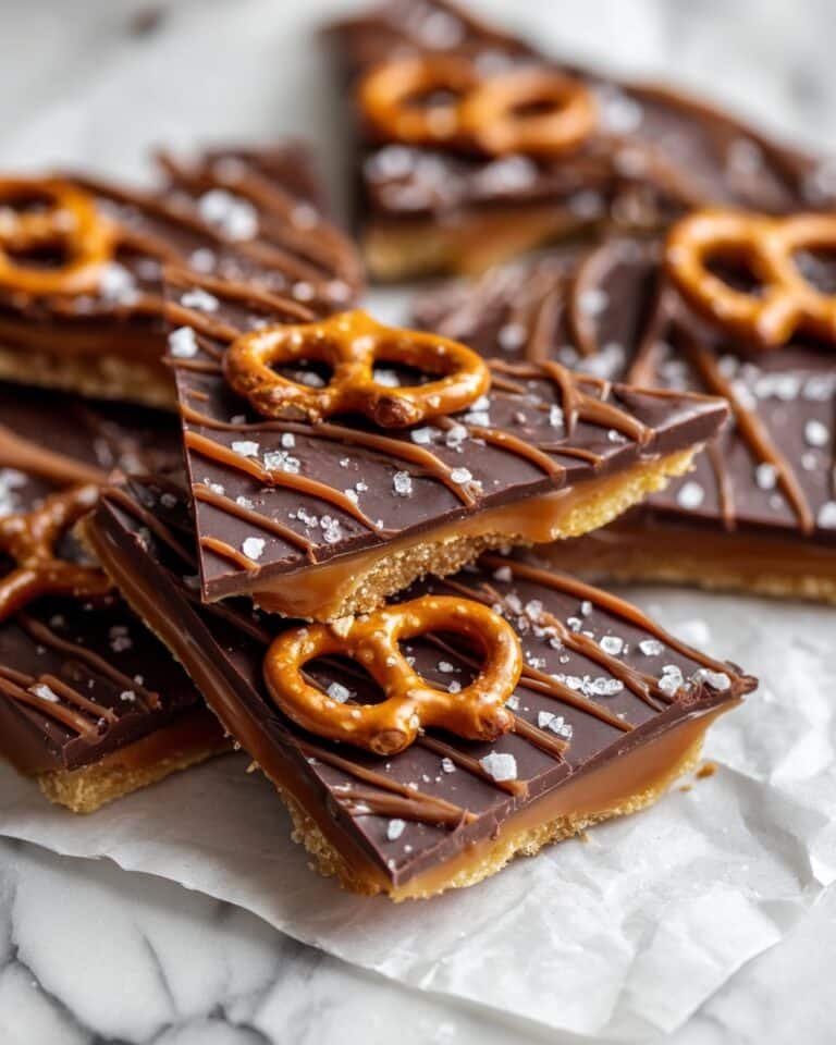 Irresistible Salted Caramel Pretzel Bark Recipe