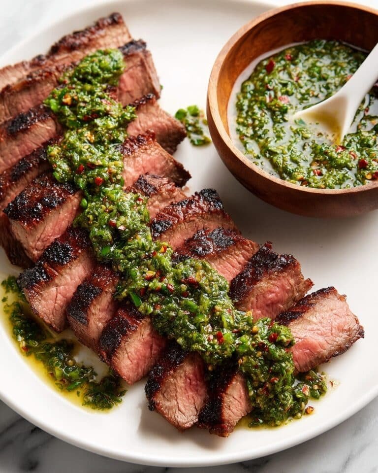 Chimichurri Flank Steak Recipe
