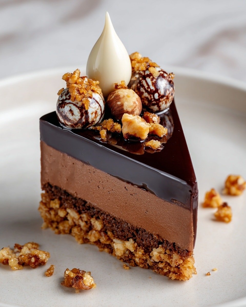 Chocolate Hazelnut Mousse Recipe - Recipe Image — Chocolate Hazelnut Mousse, chocolate hazelnut mousse recipe, easy chocolate mousse, nutty chocolate dessert, rich hazelnut mousse