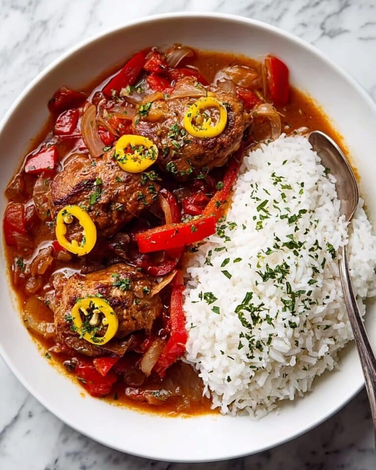 Brown Stew Chicken with Rich Sauce Recipe