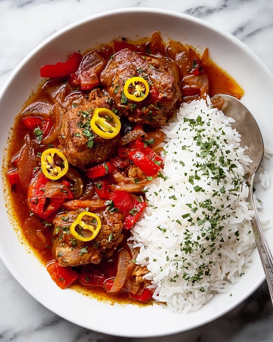 Brown Stew Chicken with Rich Sauce Recipe - Recipe Image — Brown Stew Chicken with Rich Sauce, Jamaican Chicken Stew, Slow Cooker Chicken Stew Recipe, Comfort Food Chicken Stew, Flavorful Chicken Stew