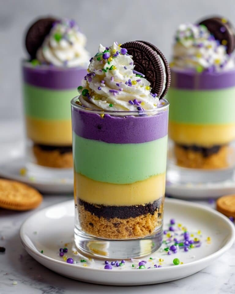 Ghoulishly Fun Beetlejuice Mini Trifles for Halloween Recipe