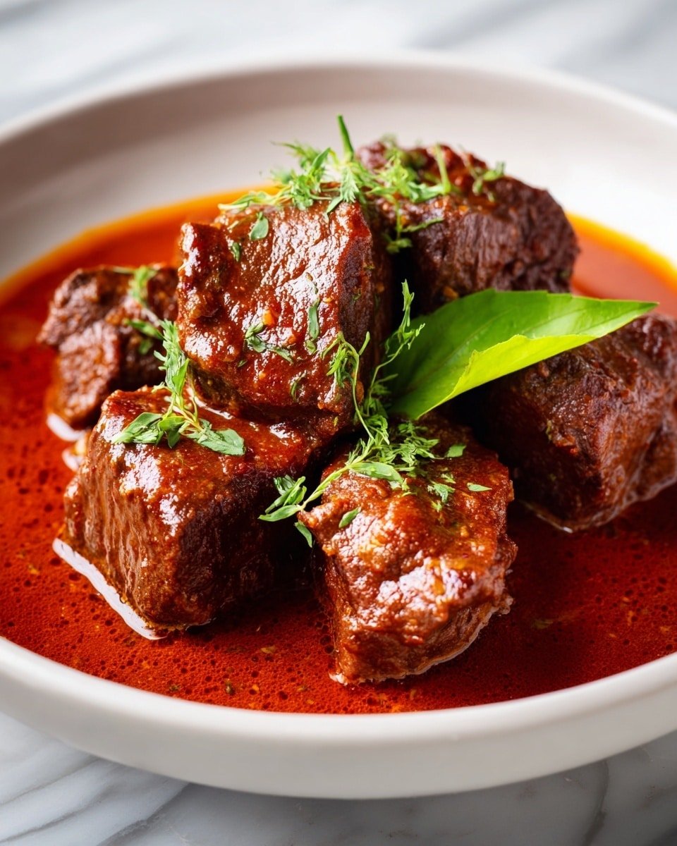 Italian Pot Roast (Stracotto) with Oven-Baked Gorgonzola Polenta Recipe - Recipe Image — Italian Pot Roast Stracotto, Oven-Baked Gorgonzola Polenta, Italian comfort food recipes, slow-cooked meat dishes, cozy Italian dinner ideas