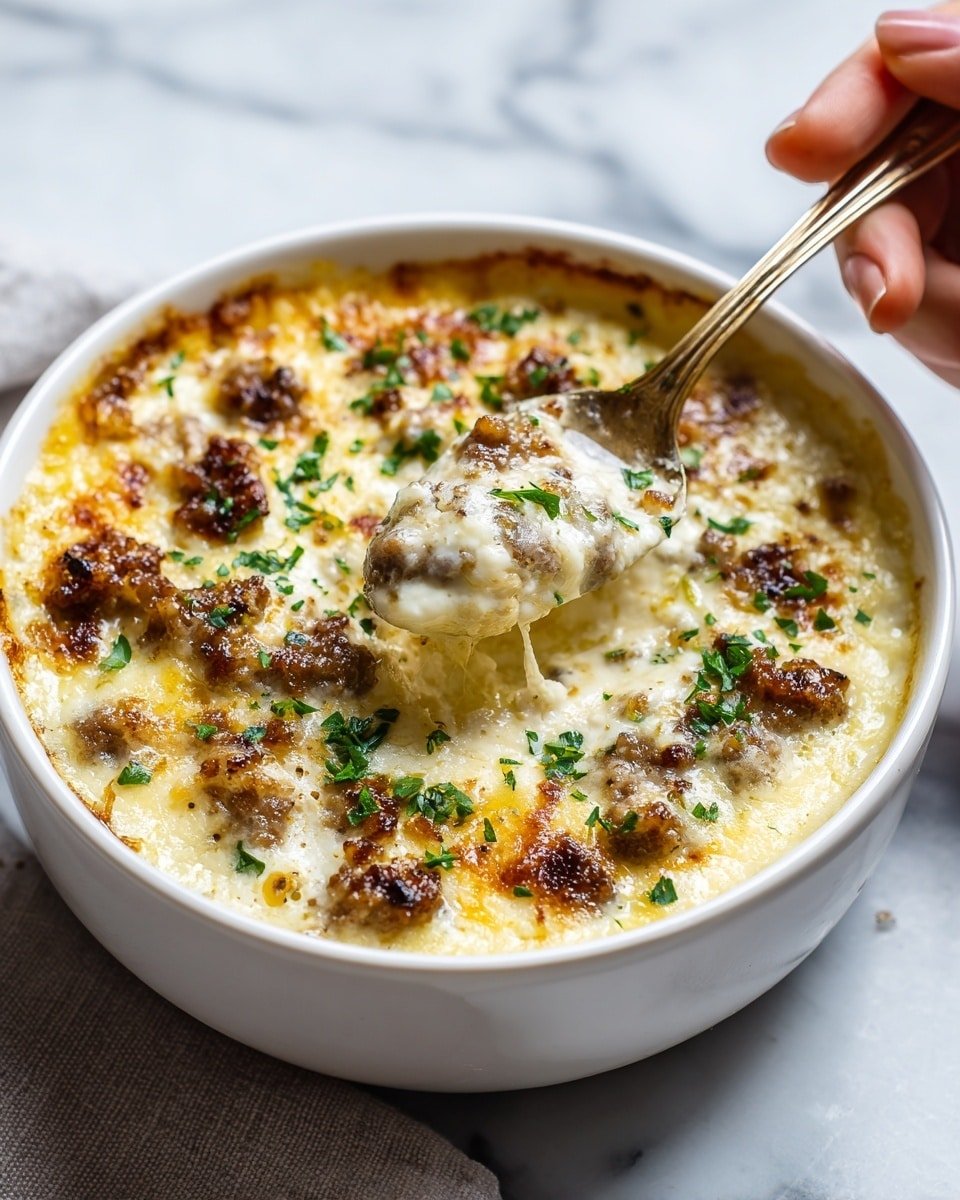 Cheesy Hamburger Rice Casserole Recipe - Recipe Image — Cheesy Hamburger Rice Casserole, easy comfort food recipes, quick weeknight dinner, cheesy beef and rice bake, hearty casserole ideas