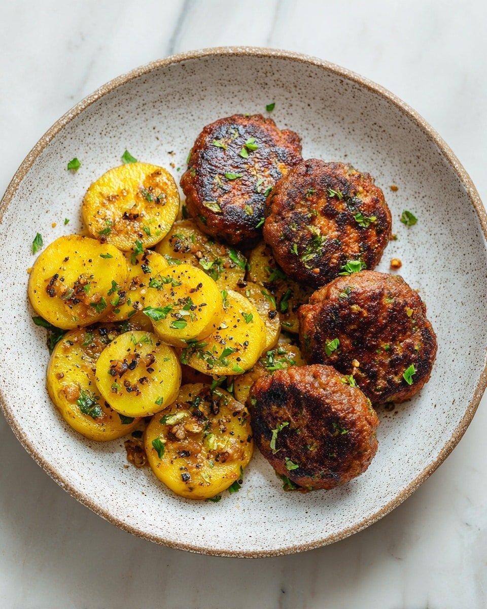 Authentic German Frikadellen Recipe (German Hamburgers) Recipe - Recipe Image — German Frikadellen, authentic German Hamburgers, traditional German meat patties, German meatball recipe, homemade Frikadellen