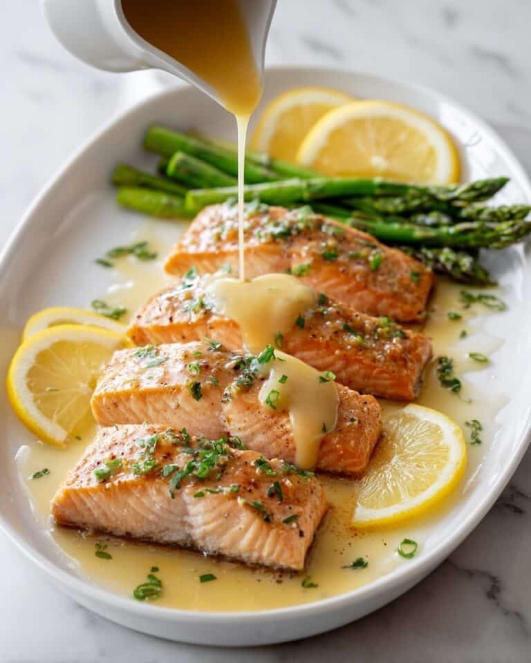 Sheet Pan Lemon Garlic Butter Salmon Recipe