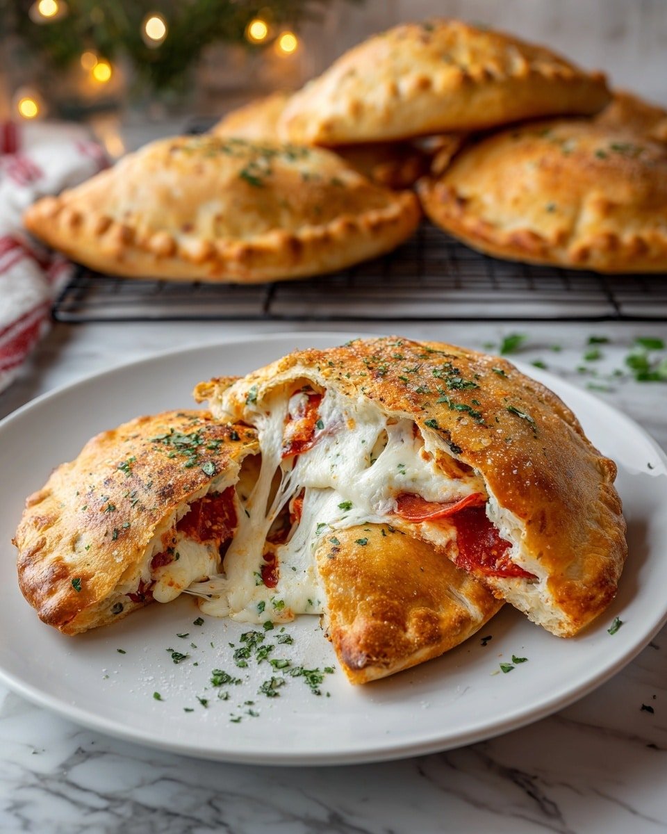 Homemade Easy Cheesy Pizza Pockets Recipe - Recipe Image — Homemade Easy Cheesy Pizza Pockets, cheesy pizza pockets, homemade pizza snack, pizza pockets recipe, quick pizza bites