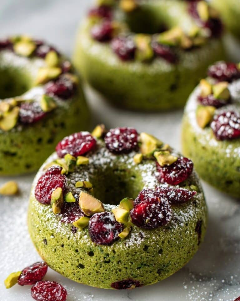Pistachio Cranberry Wreath Cookies Recipe