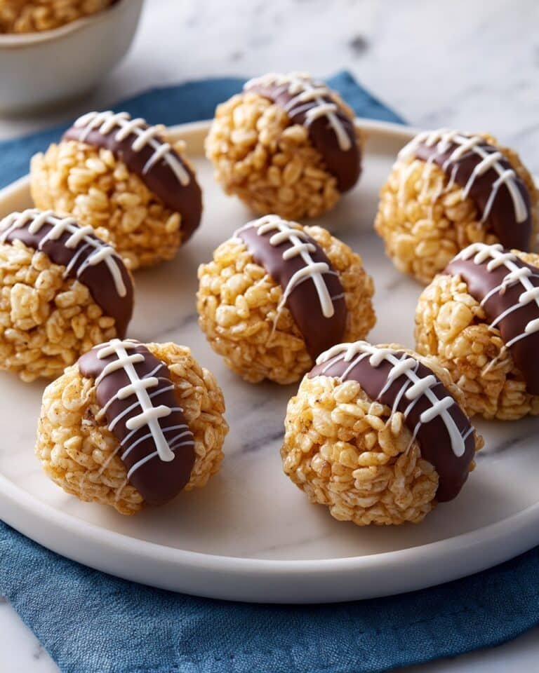 Rice Krispie Footballs Recipe
