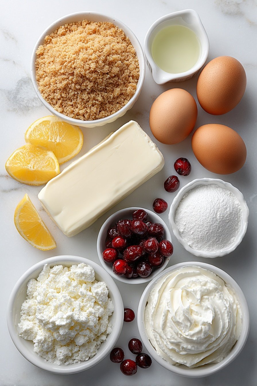 Mini Christmas Tree Cheesecakes Recipe - Ingredients Image — Mini Christmas Tree Cheesecakes, festive holiday cheesecakes, Christmas dessert ideas, bite-sized holiday treats, holiday cheesecake recipes