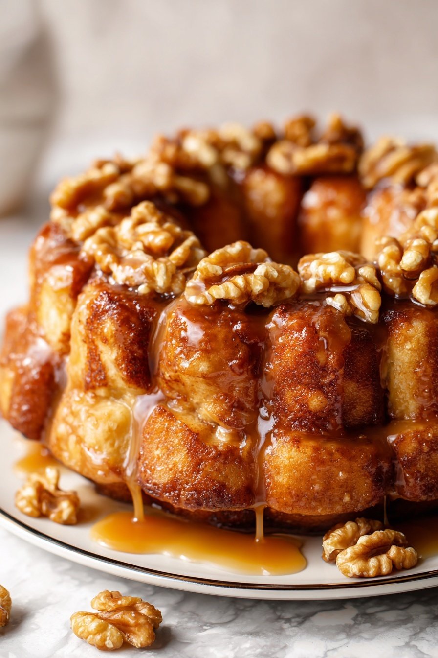 Homemade Monkey Bread with Walnuts and Vanilla Recipe - Article Image 1 — Homemade Monkey Bread with Walnuts and Vanilla, monkey bread recipe with nuts, easy homemade monkey bread, cinnamon walnut monkey bread, buttery vanilla monkey bread