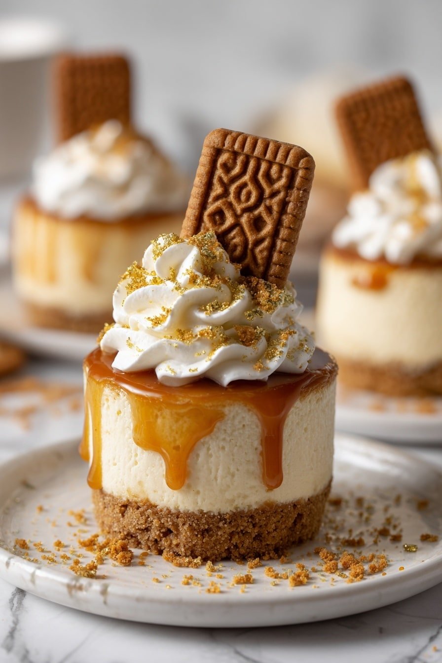 No Bake Biscoff Cheesecake Minis Recipe - Article Image 2 — No Bake Biscoff Cheesecake Minis, Biscoff Cheesecake Minis, Biscoff Cheesecake, No Bake Cheesecake, Biscoff dessert