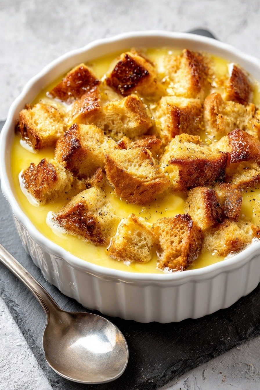 Krispy Kreme Donut Bread Pudding Recipe - Article Image 2 — Krispy Kreme Donut Bread Pudding, Donut Bread Pudding Recipe, Easy Krispy Kreme Dessert, Comfort Food Recipes, Sweet Breakfast Ideas