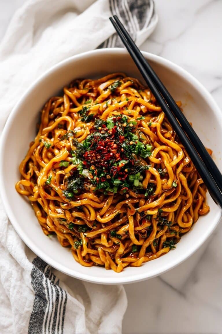 Thai Red Curry Noodles Recipe