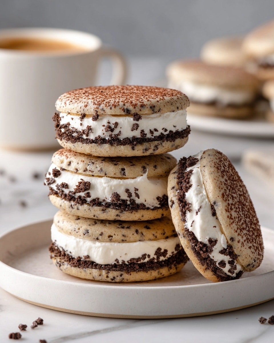 Tiramisu Cookies Recipe - Recipe Image — Tiramisu Cookies, Italian dessert cookies, coffee-flavored cookies, chocolate and coffee cookies, easy Tiramisu Cookies recipe