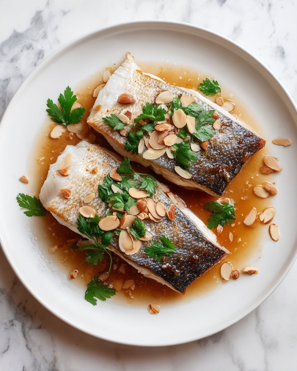 Fish Almondine Recipe - Recipe Image — Fish Almondine, Fish Almondine recipe, how to make Fish Almondine, easy Fish Almondine, Almond Crusted Fish