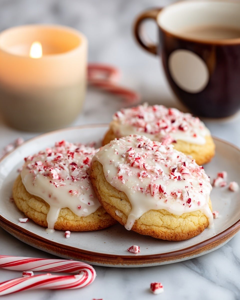 Peppermint White Chocolate Scones Recipe - Recipe Image — Peppermint White Chocolate Scones, festive scone recipes, holiday breakfast ideas, easy scone baking, white chocolate peppermint treats