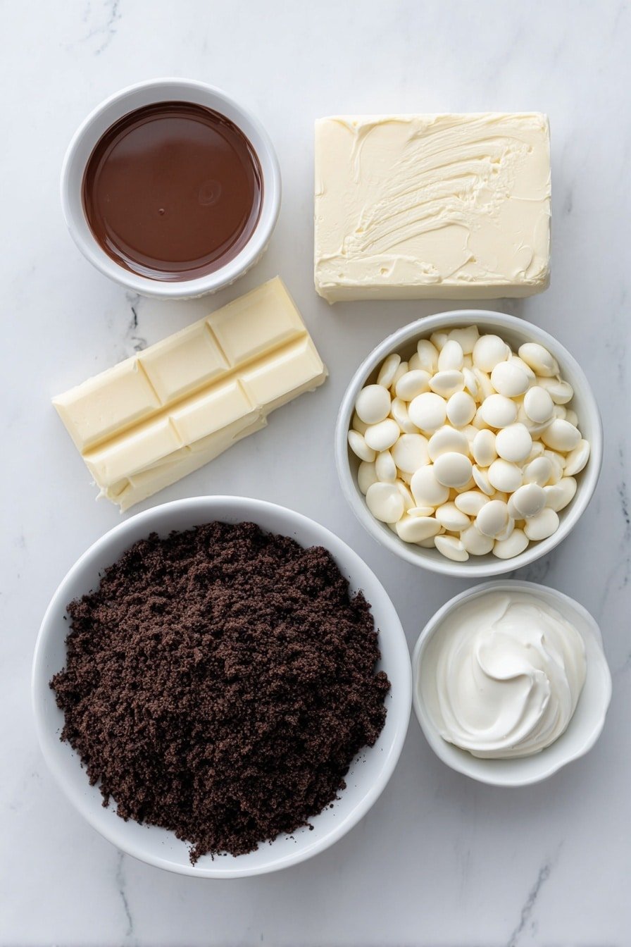 Oreo Cake Balls Recipe - Ingredients Image — Oreo Cake Balls, Oreo Cake Balls dessert, no-bake Oreo treats, easy Oreo cake balls, homemade Oreo cake balls