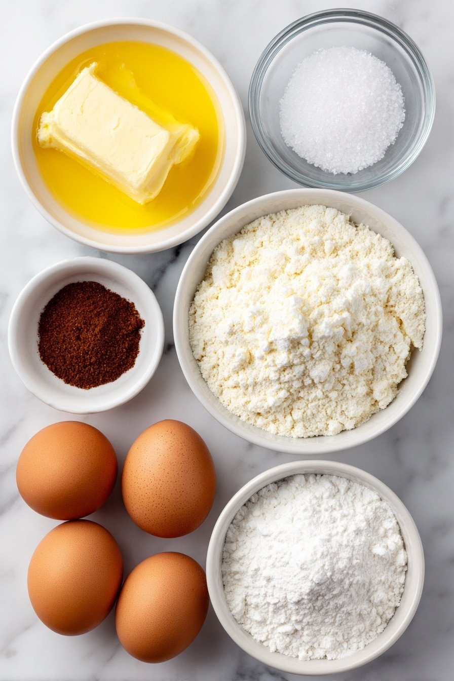 Keto Cinnamon Rolls Recipe - Ingredients Image — Keto Cinnamon Rolls, low-carb cinnamon rolls, keto breakfast ideas, gluten-free cinnamon rolls, easy keto dessert