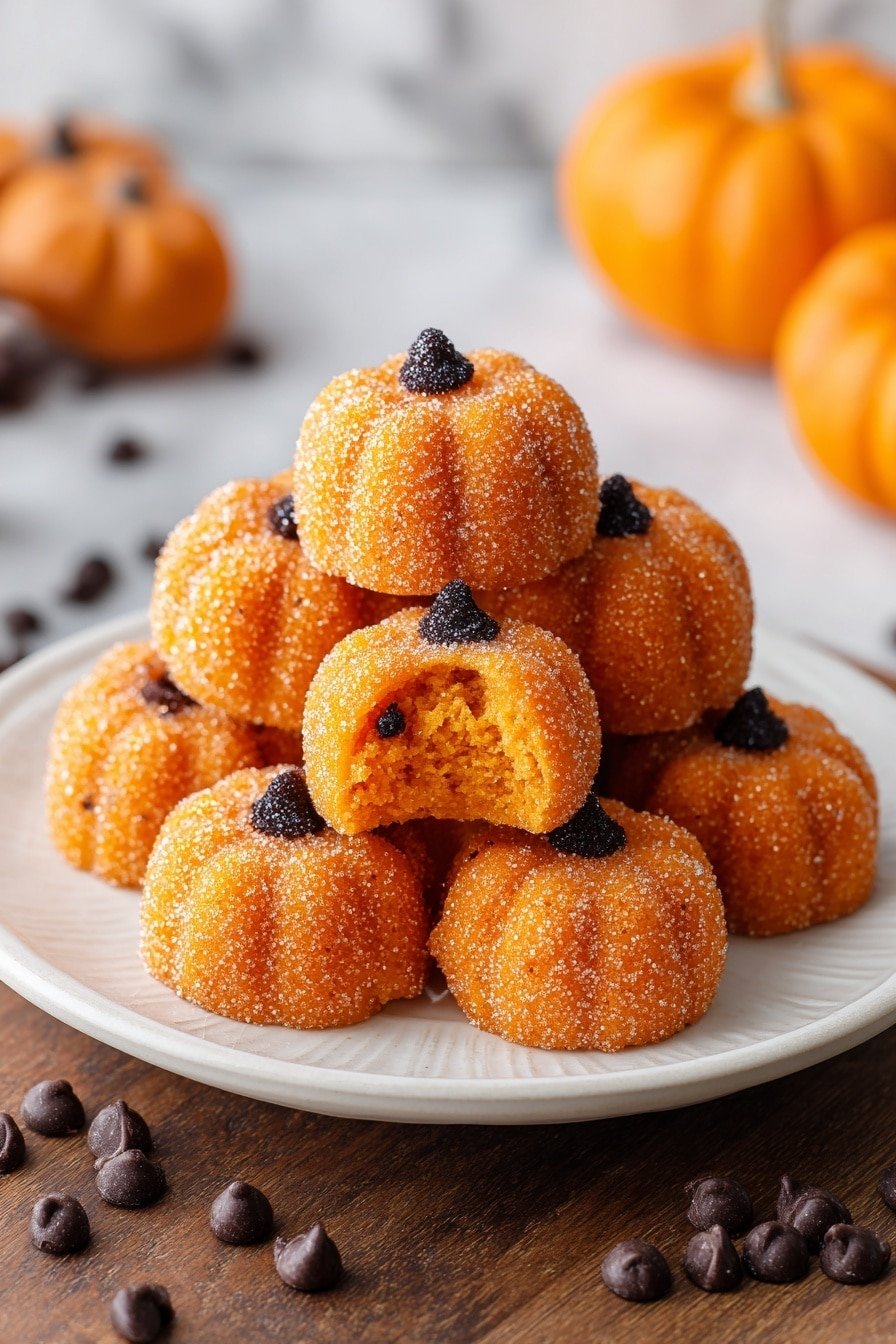 Pumpkin Cheesecake Truffles Recipe - Article Image 2 — Pumpkin Cheesecake Truffles, Pumpkin Cheesecake Bites, Fall Dessert Recipes, Easy Pumpkin Truffles, No-Bake Pumpkin Treats