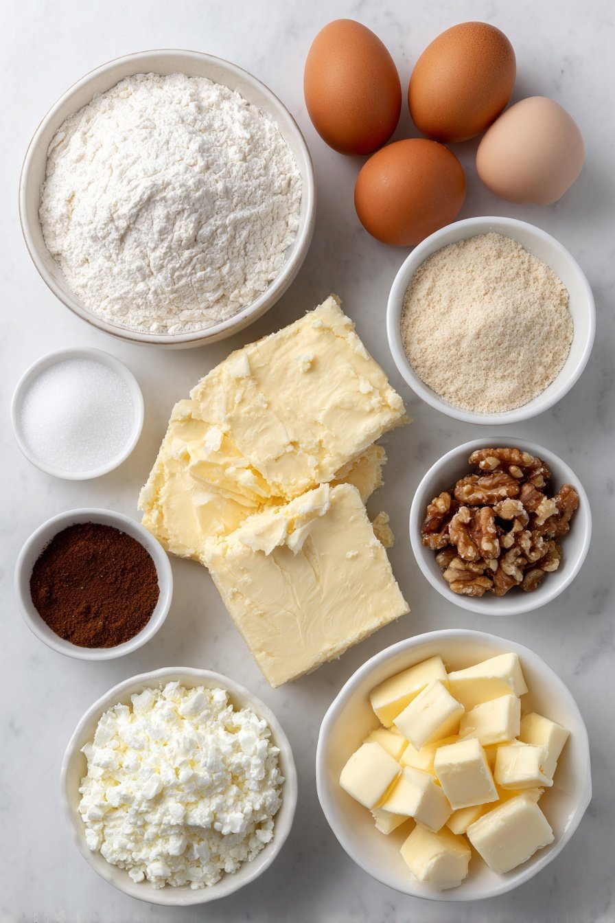 Homemade Monkey Bread with Walnuts and Vanilla Recipe - Ingredients Image — Homemade Monkey Bread with Walnuts and Vanilla, monkey bread recipe with nuts, easy homemade monkey bread, cinnamon walnut monkey bread, buttery vanilla monkey bread