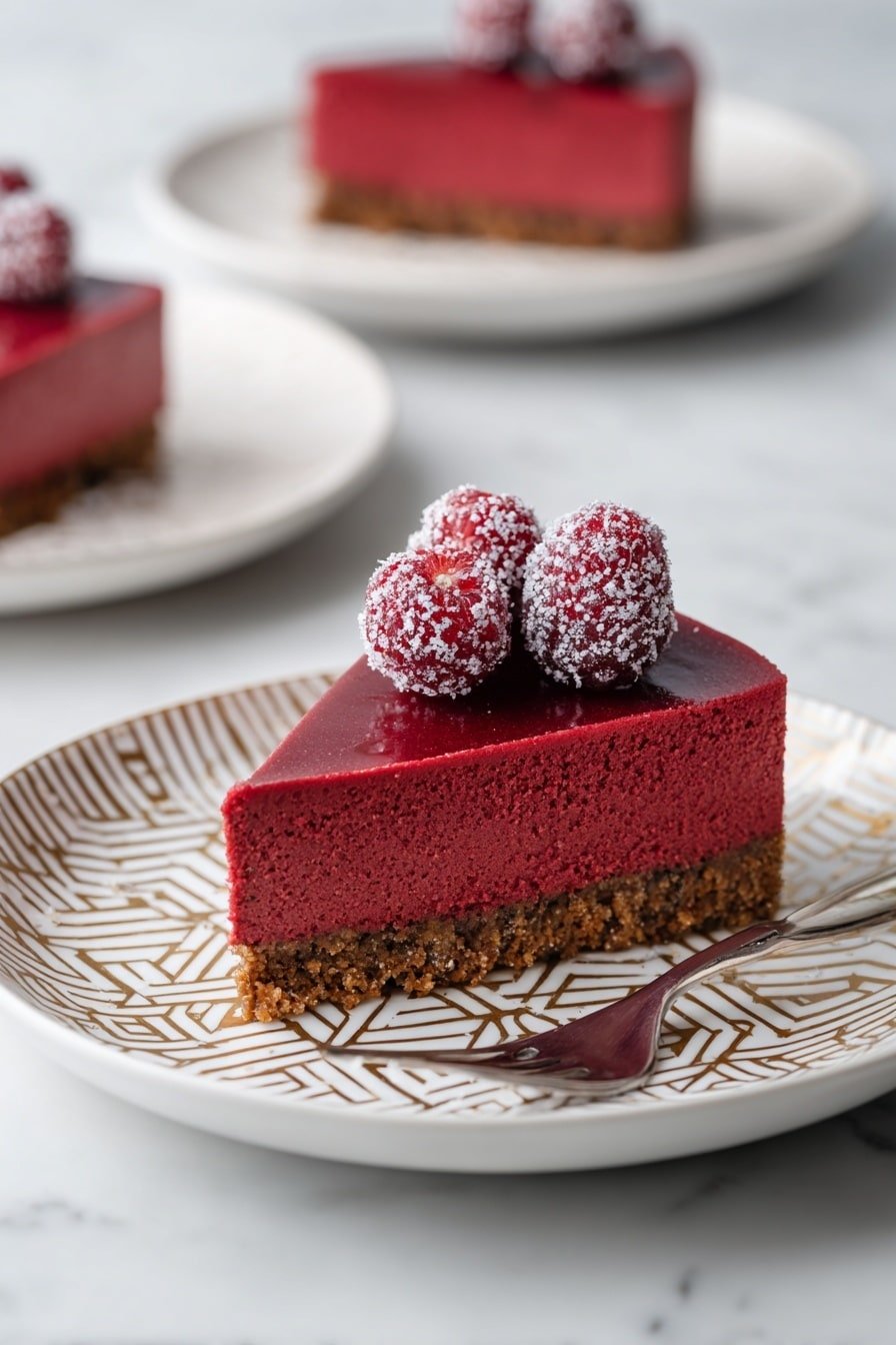 Cranberry Gingersnap Pie Recipe - Article Image 1 — Cranberry Gingersnap Pie, Cranberry Gingersnap Pie recipe, holiday pie with cranberries, spiced cranberry pie, easy gingersnap crust pie