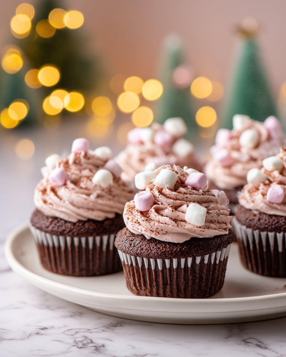 Hot Chocolate Cupcakes Recipe