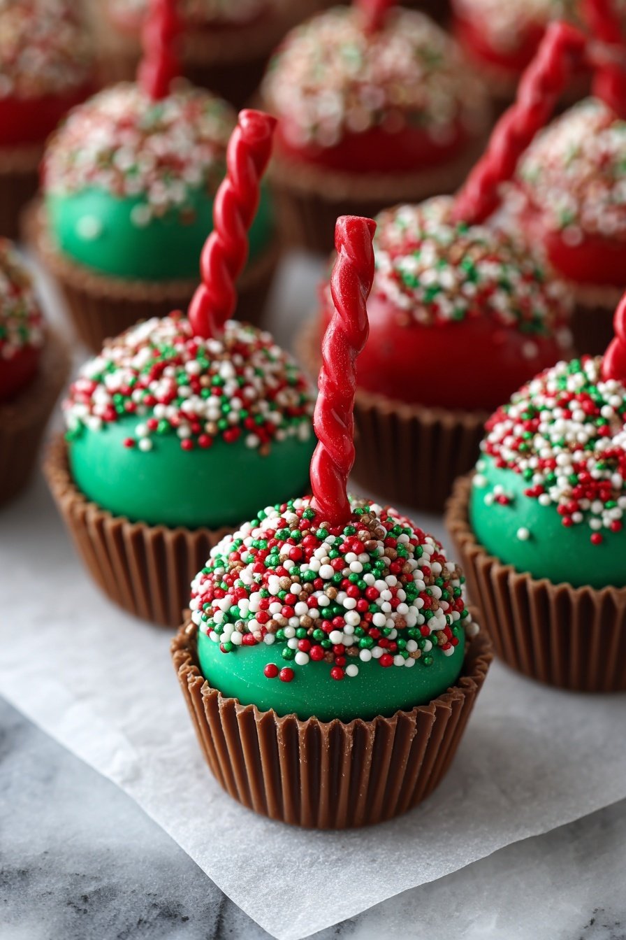 Christmas Oreo Truffle Decorations Recipe - Article Image 2 — Christmas Oreo Truffle Decorations, festive holiday treats, Christmas truffle ideas, edible Christmas ornaments, holiday dessert decoration