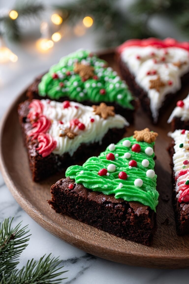 Festive Christmas Brownie Decorating Ideas Recipe