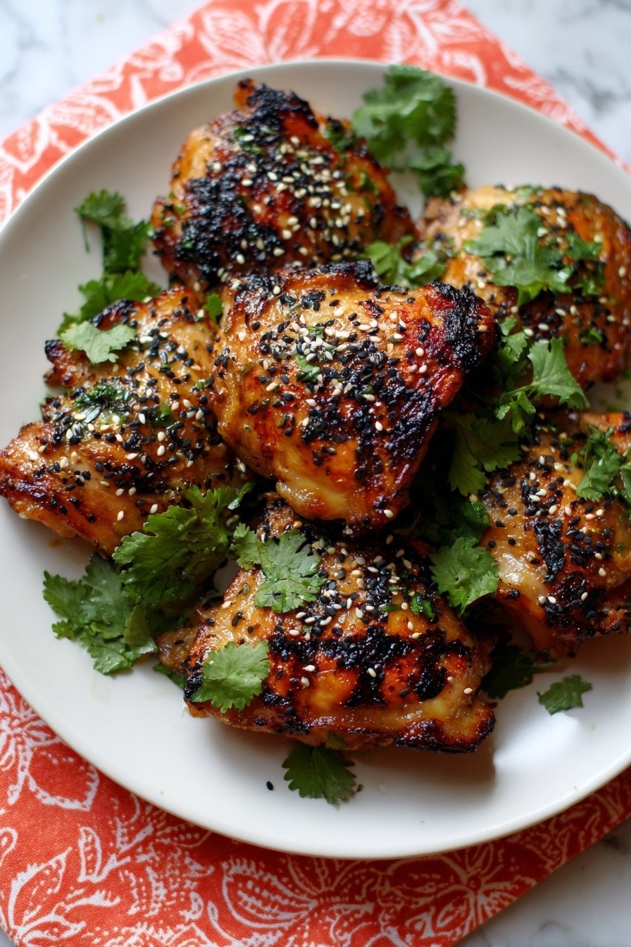 Sticky Sesame Chicken Thighs Recipe - Article Image 2 — Sticky Sesame Chicken Thighs, sesame chicken thighs recipe, easy sticky chicken, caramelized chicken thighs, flavorful Asian chicken