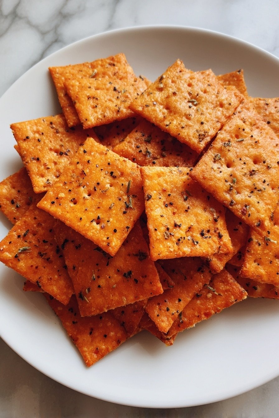 Cheese Crackers Recipe - Article Image 2 — Cheese Crackers, homemade cheese crackers, savory cheese snack, easy cheese cracker recipe, crispy cheese crackers