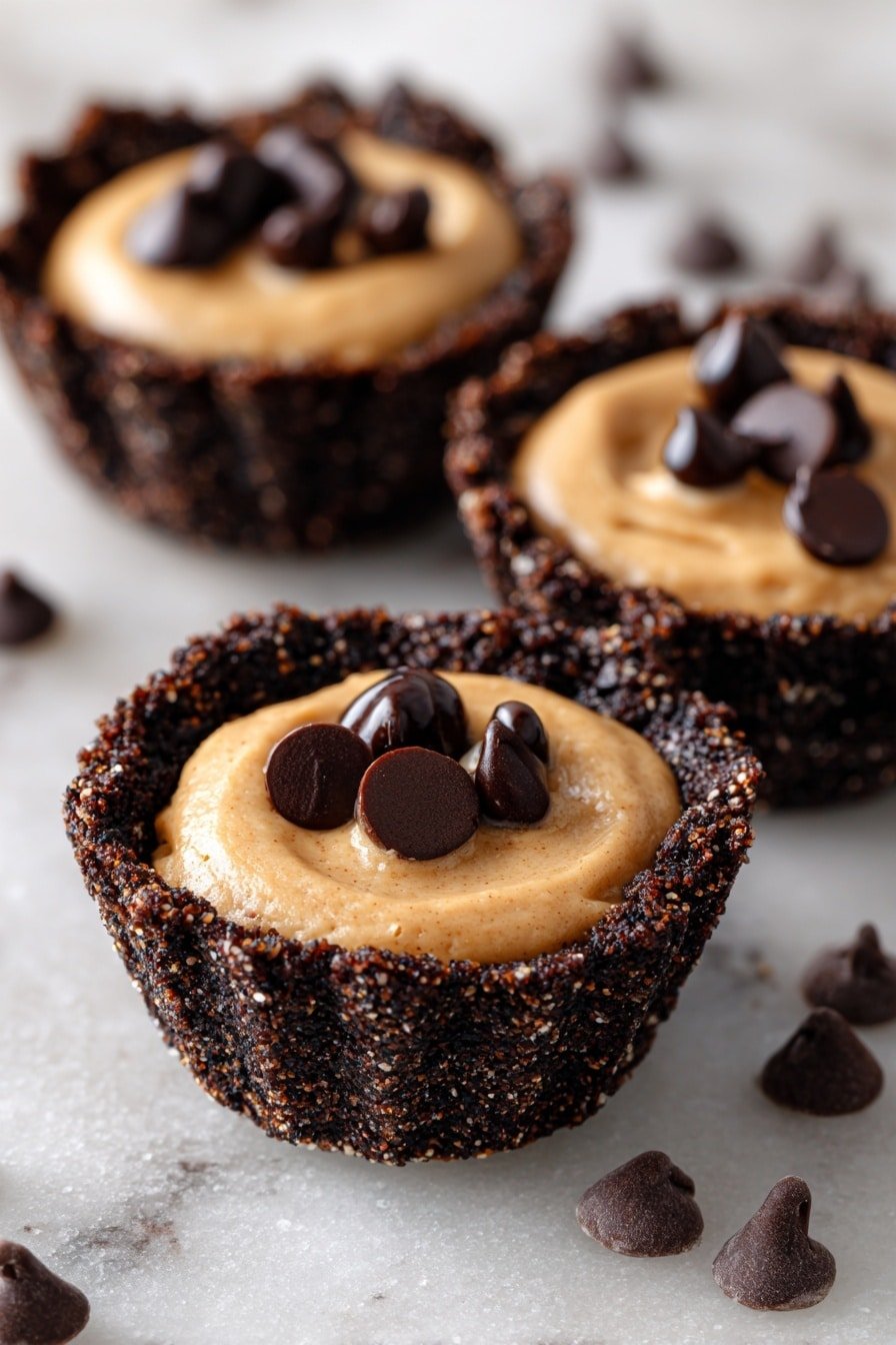 Chocolate Peanut Butter Brownie Bites Recipe - Article Image 2 — Chocolate Peanut Butter Brownie Bites, easy brownie bites with peanut butter, homemade chocolate brownie treats, chewy brownie bites recipe, quick peanut butter dessert