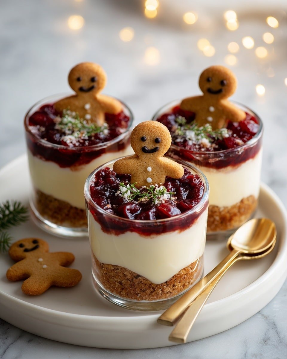 White Chocolate Cheesecakes with Mulled Wine Fruit Recipe - Recipe Image — White Chocolate Cheesecakes with Mulled Wine Fruit, festive cheesecake recipes, winter dessert ideas, easy holiday cheesecakes, mulled wine fruit topping