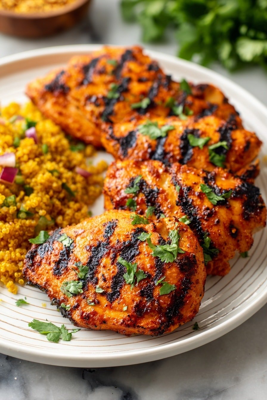Moroccan-Spiced Grilled Chicken Recipe - Article Image 2 — Moroccan-Spiced Chicken, Grilled Chicken with Moroccan Spices, Moroccan Chicken Recipe, Spiced Grilled Chicken, Moroccan-Inspired Chicken