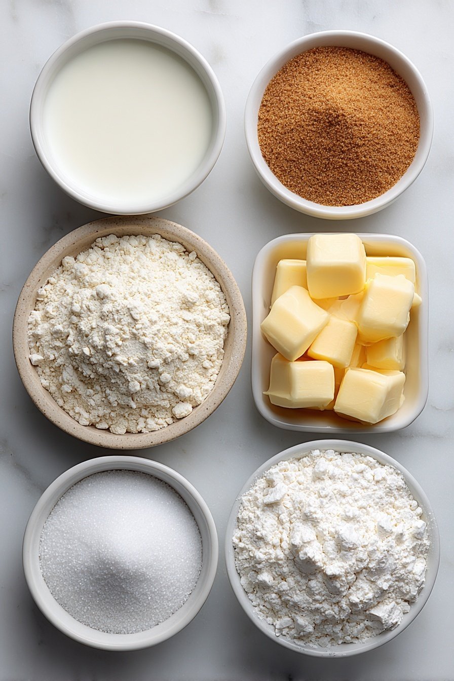 Norwegian Cinnamon Butter Porridge Recipe - Ingredients Image — Norwegian Cinnamon Butter Porridge, Rommegrot, cozy breakfast recipes, traditional Norwegian porridge, cinnamon butter porridge