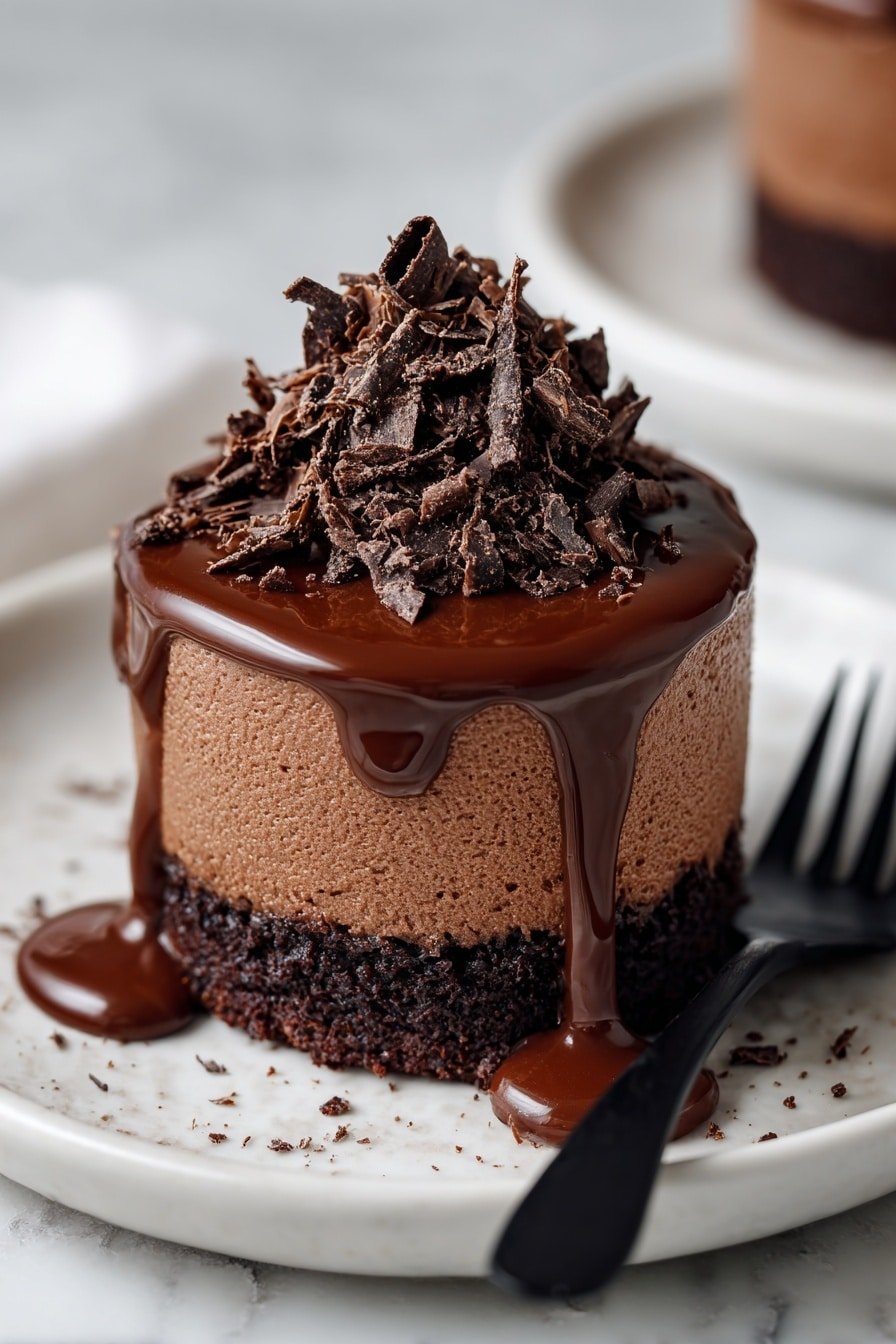 Vegan Chocolate Mousse Cake Recipe - Article Image 2 — Vegan Chocolate Mousse Cake, dairy-free chocolate dessert, plant-based mousse cake, vegan chocolate cake, easy vegan dessert