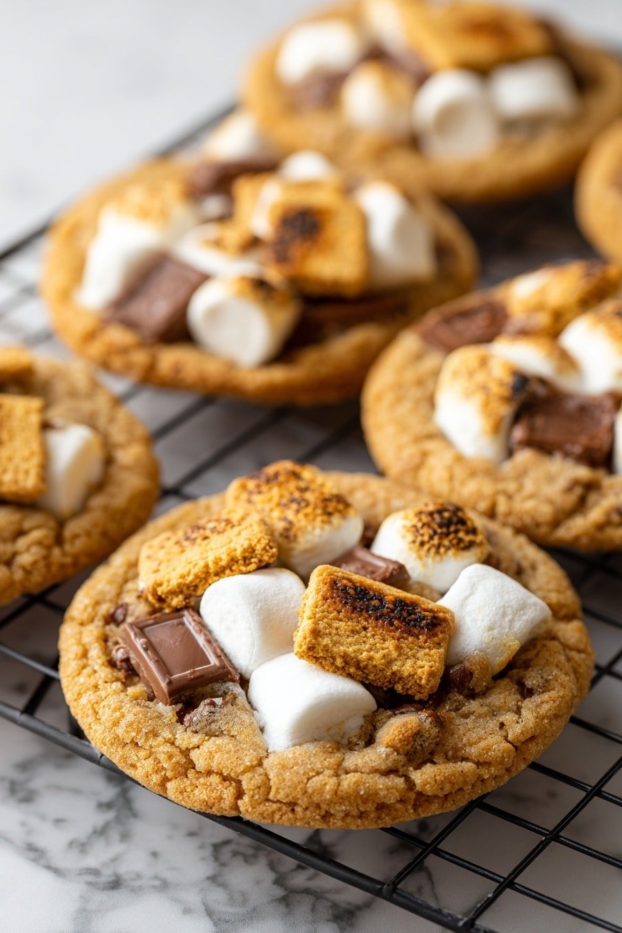 Smores Cookies Recipe - Article Image 2 — Smores Cookies, Best Smores Cookies, Easy Smores Cookies Recipe, Homemade Smores Cookies, No-Bake Smores Cookies