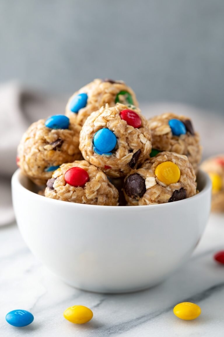 Monster Cookie Energy Balls Recipe