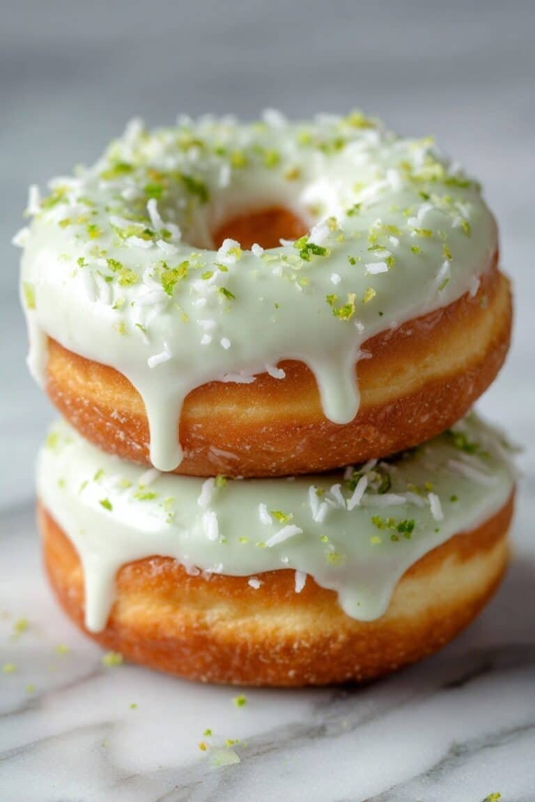 Pandan Mochi Donuts Recipe