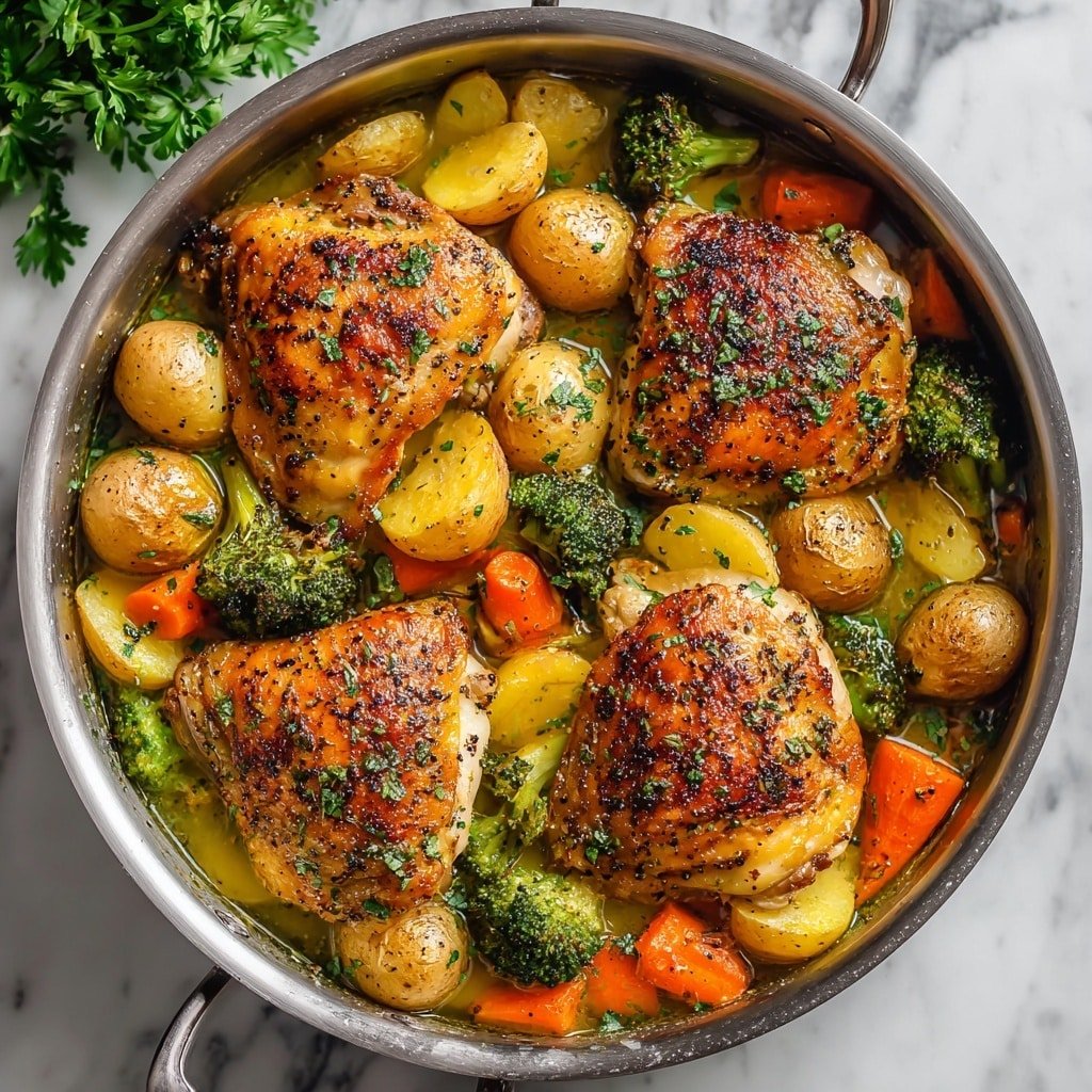 Creamy Chicken Sheet Pan Dinner Recipe - Article Image 2 — Creamy Chicken Sheet Pan Dinner, easy sheet pan chicken recipe, flavorful weeknight chicken dinner, baked creamy chicken with vegetables, one-pan chicken with herbs