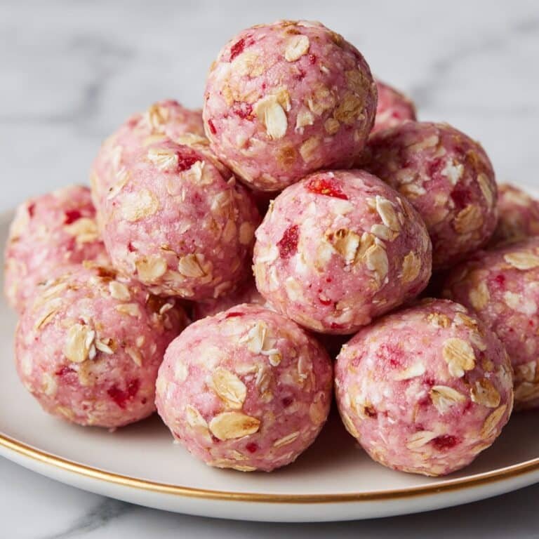 Strawberry Protein Balls Recipe