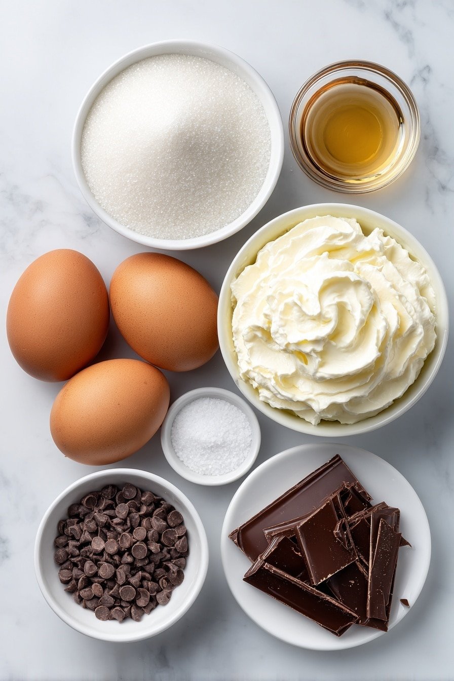 Chocolate Chip Meringue Cookies Recipe - Ingredients Image — Chocolate Chip Meringue Cookies, meringue cookies recipe, easy meringue cookie recipe, chocolate chip cookies, homemade meringue treats