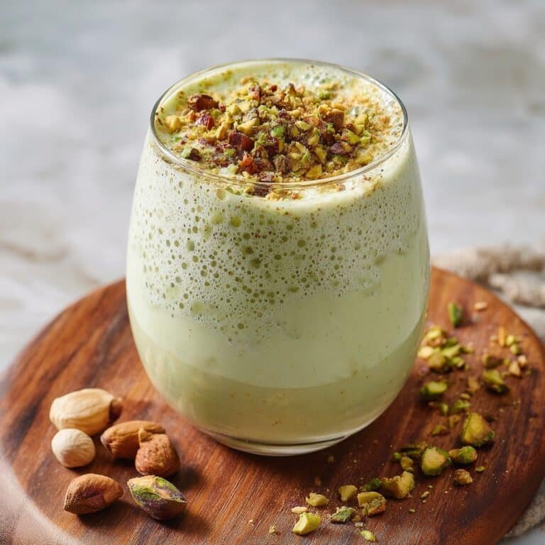 Pistachio Coquito Holiday Drink Recipe